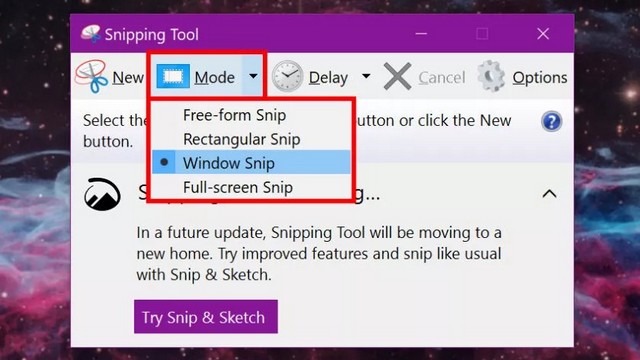 prendre une capture écran avec Windows 10