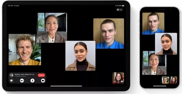 Passer un appel FaceTime en groupe