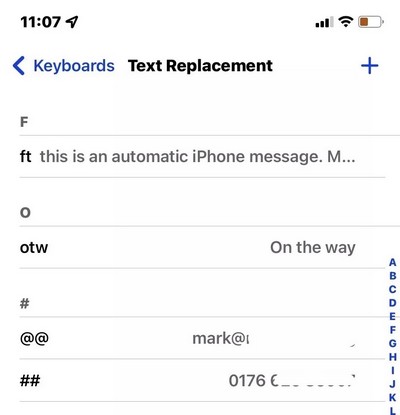 Personnaliser le clavier de votre iPhone