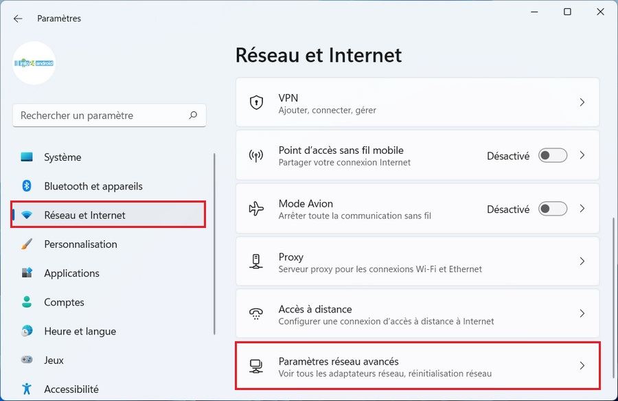Réseau et Internet
