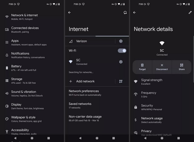 Résoudre le problème authentification Wi-Fi