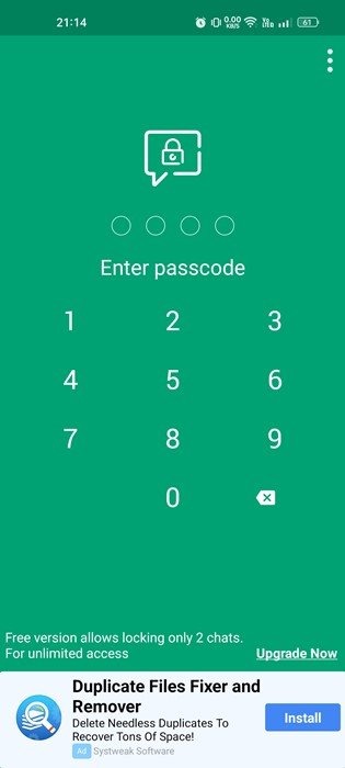 Verrouiller vos conversations WhatsApp avec mot de passe