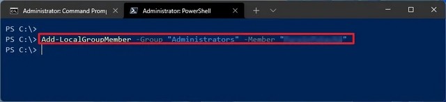 Ajouter le compte Windows 11