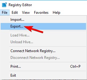 Cliquer sur Exporter