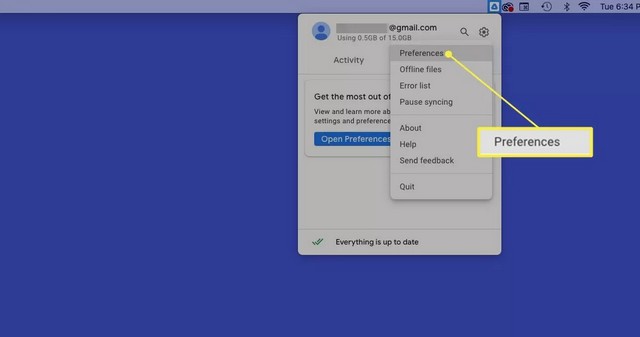 Configurer et utiliser Google Drive sur Mac