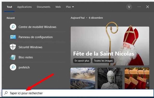 Le champ de recherche