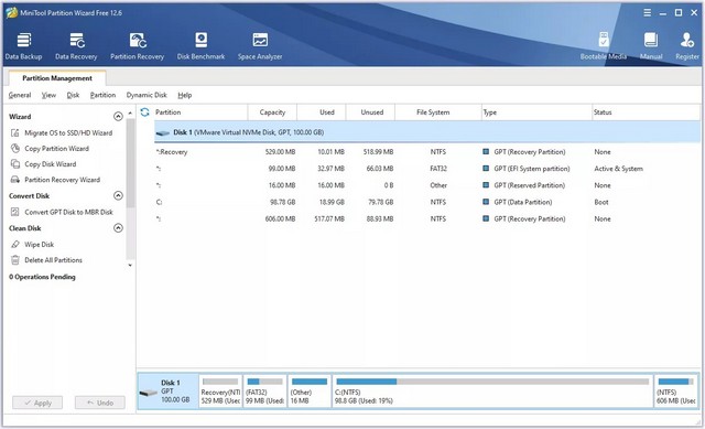 MiniTool Partition Wizard