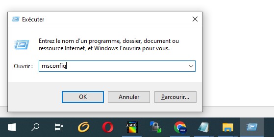msconfig
