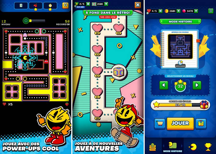 PAC-MAN - jeu rétro pour iPhone