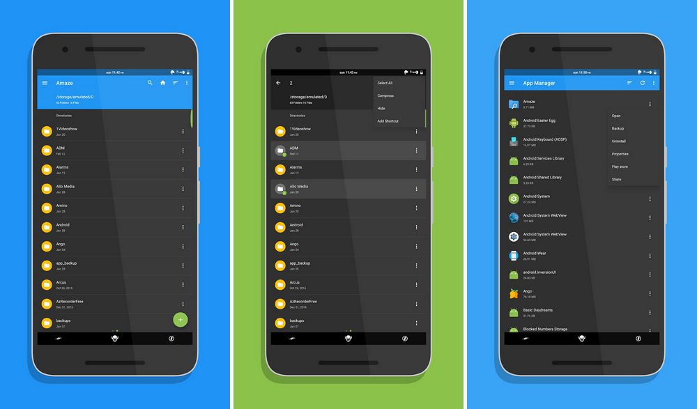 Amaze - Gestionnaire de fichiers Android