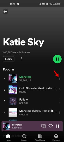 Générer des codes Spotify