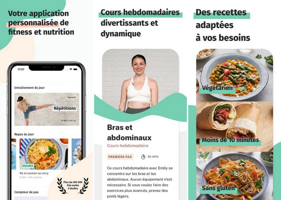 8fit - application iPhone pour perdre du poids