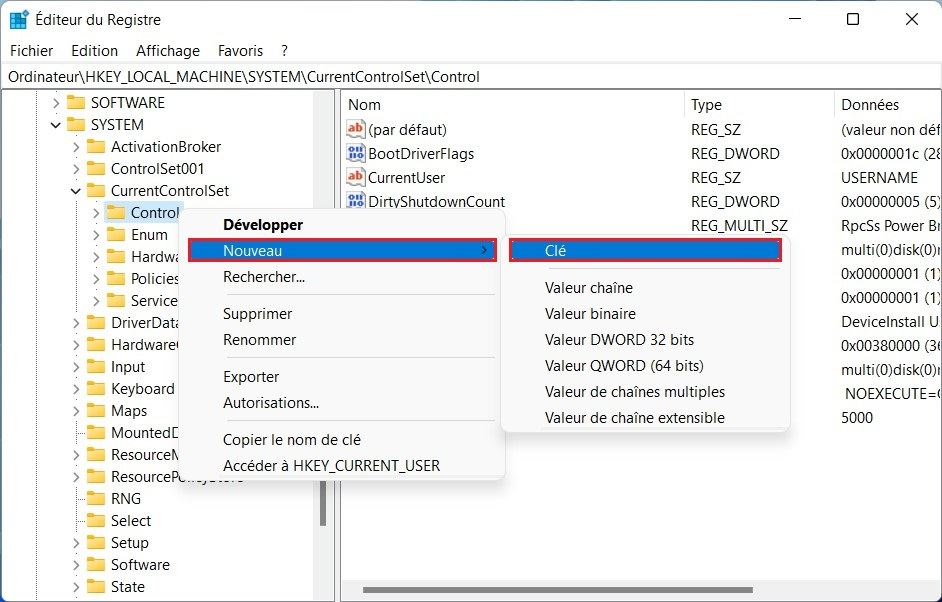 Registre Windows