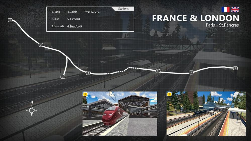 Euro 2 : Jeux de Train