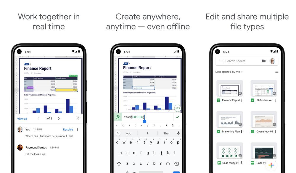 Google Sheets