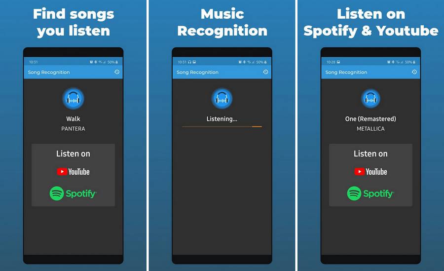 Song Recognition - Music Finder