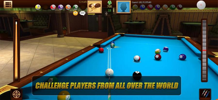 Billiards en 3D vrai