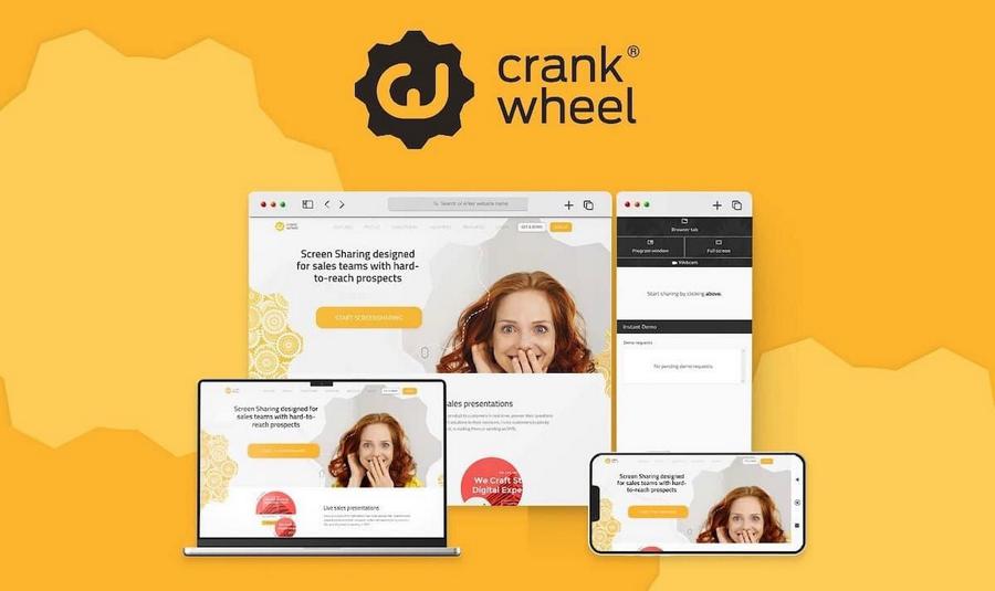 CrankWheel - logiciel de partage d'écran