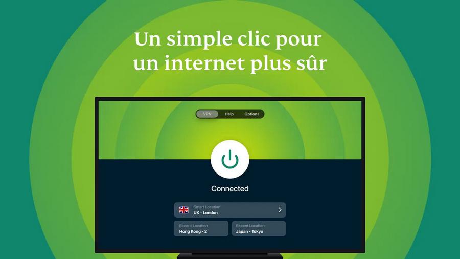 ExpressVPN - meilleur VPN pour Apple TV