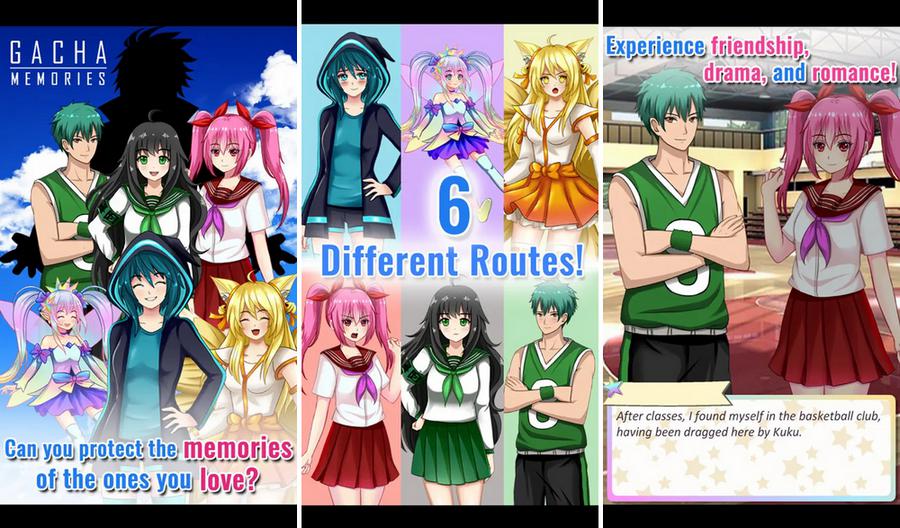 Gacha Memories - Visual Novel