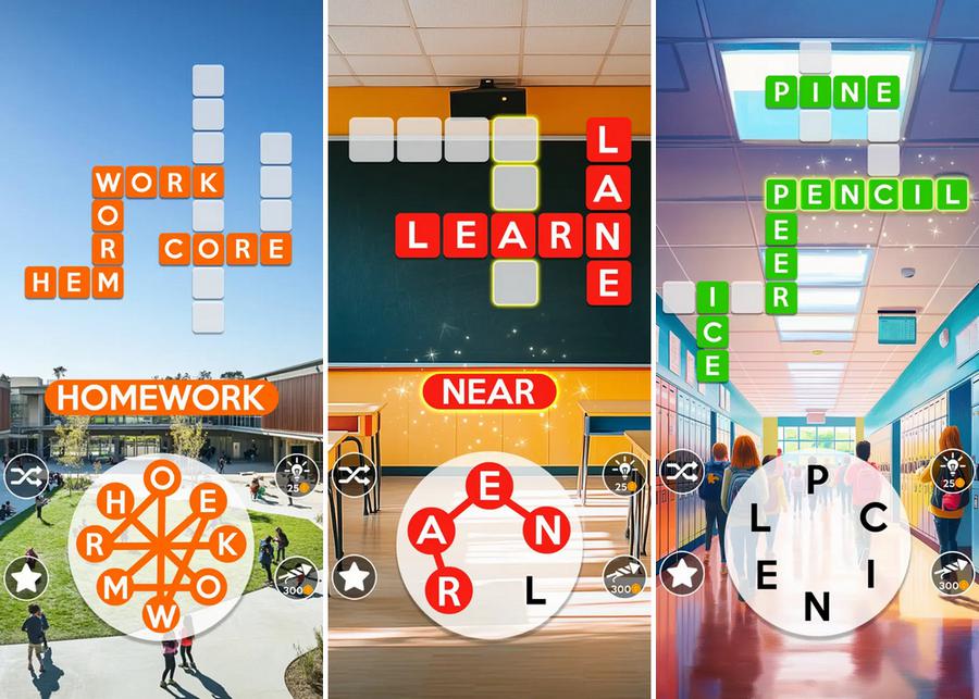 Wordscapes - meilleur jeu de mots