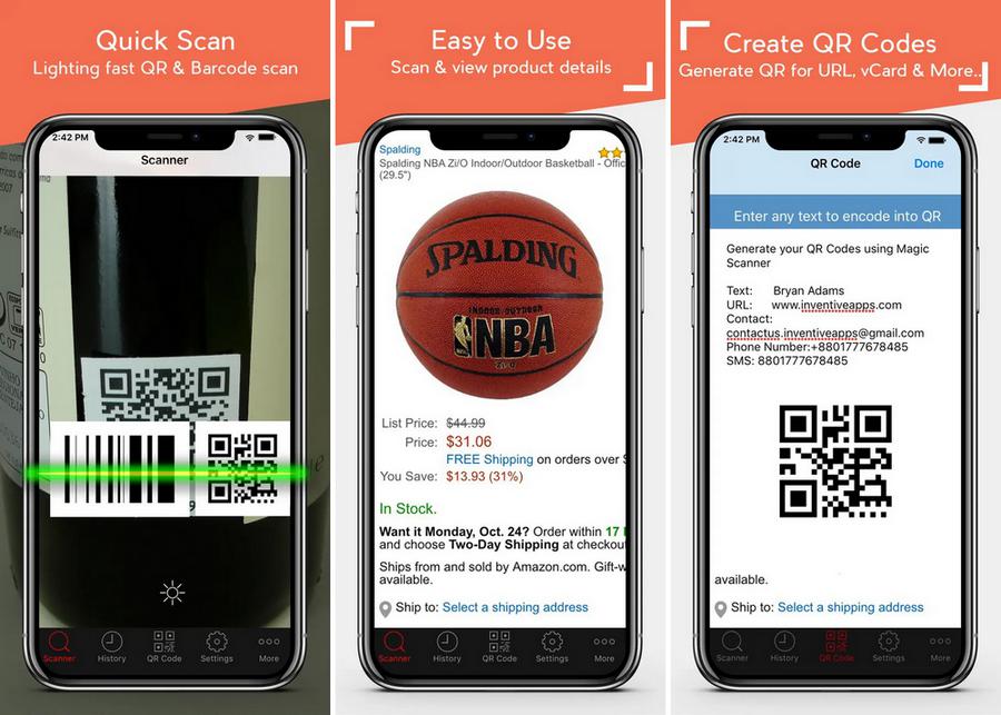 Barcode Scanner - application de scanner de codes-barres