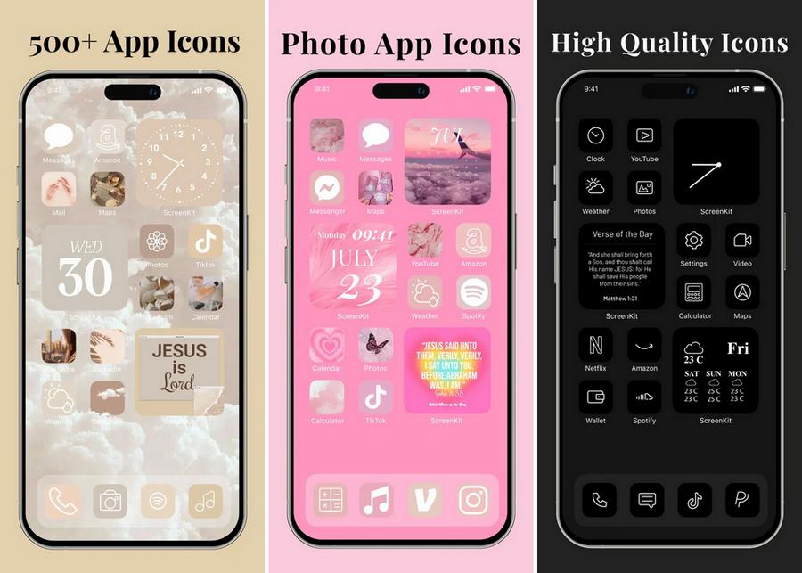 ScreenKit - meilleur widget d'écran de verrouillage