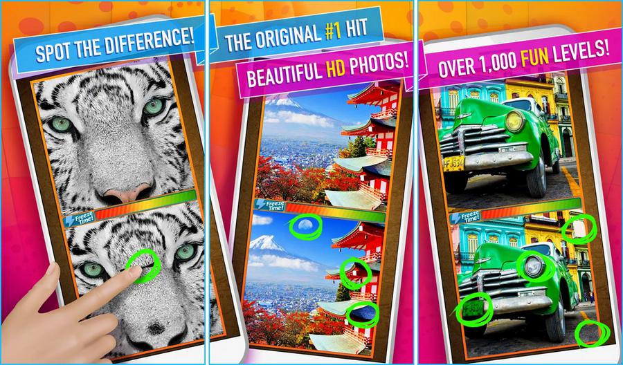 What's the Difference - Spot It
